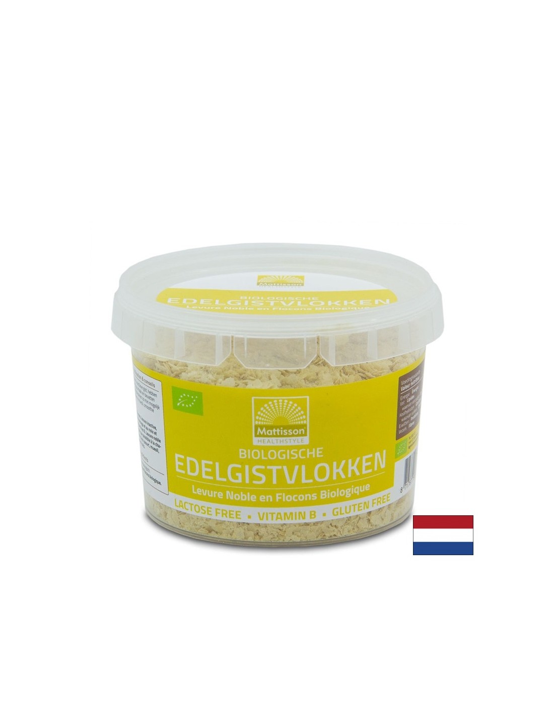 Хранителна мая с витамини В, 60 g прах Mattisson Healthstyle - Feel You