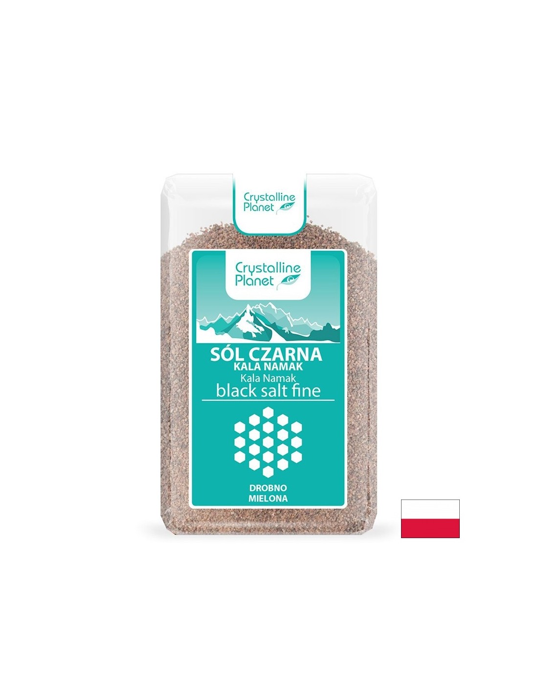 Черна сол Кала Намак, фино смляна, 600 g - Feel You