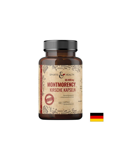 Кости и стави - Вишна Монтморенси, 600 mg х 180 капсули - Feel You