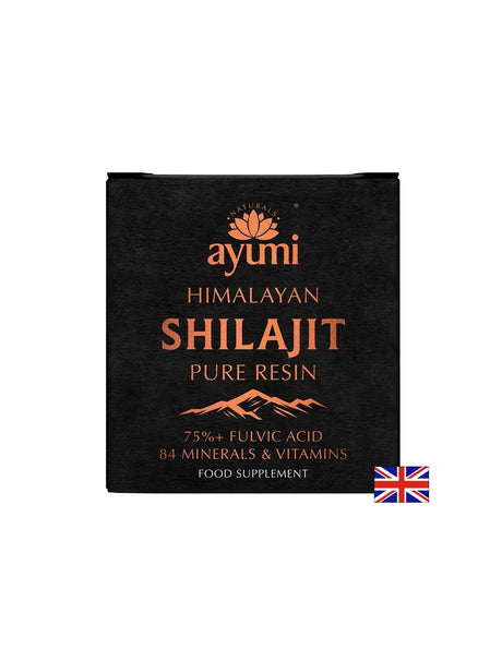 Шилажит (Хималайски) – Енергия, имунна защита и храносмилателен баланс, 600 mg, 30 g смола - Feel You