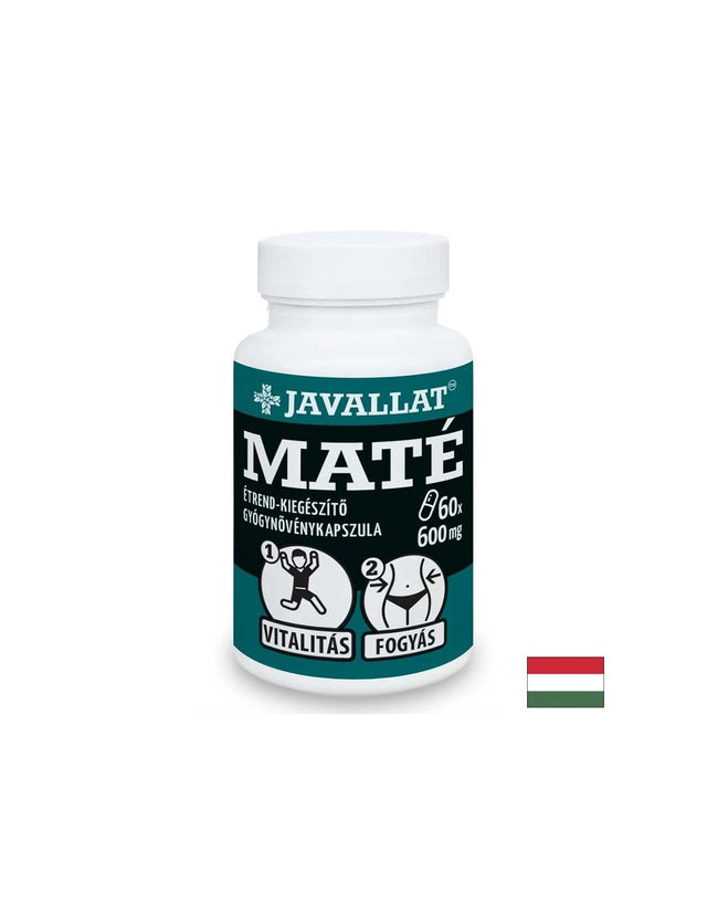 Здравословно отслабване - Йерба Мате, 600 mg x 60 капсули - Feel You