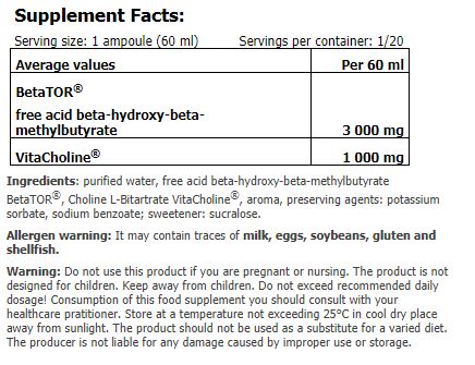 BetaTOR® Liquid SHOT Box / 20 x 60 ml - Feel You