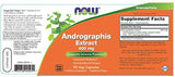Andrographis Paniculata Extract 400 mg - 90 капсули - Feel You