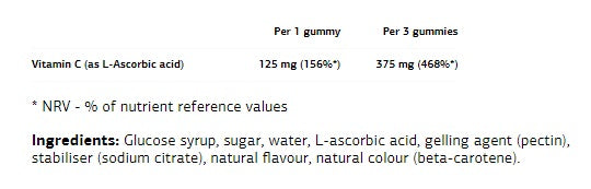 UltraVit Gummies Vitamin C / 60 Gummies - Feel You