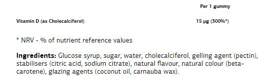 UltraVit Gummies Vitamin D / 60 Gummies - Feel You