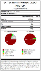 Iso Clear Protein - 1.025 kg - Feel You