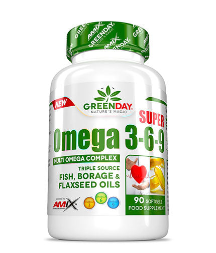 GreenDay Super Omega 3-6-9 / 90 Soft. (промо) - Feel You