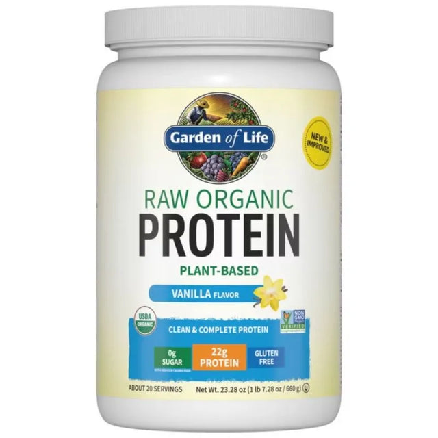 RAW Protein / Beyond Organic Protein Formula / Vanilla - 660 грама - Feel You