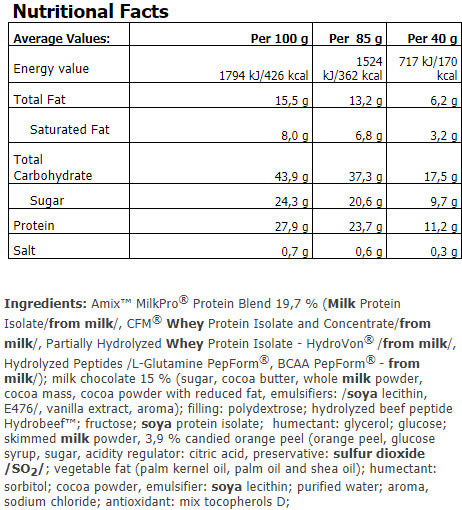 Exclusive Protein Bar / 85 gr. - Feel You
