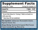 Melatonin 1 mg / 60 Tabs