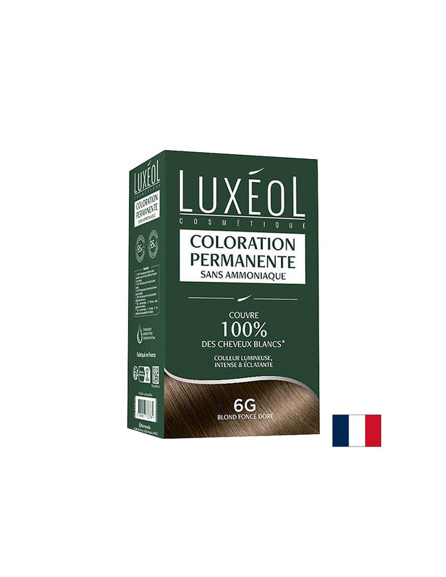 Трайна боя за коса без амоняк – Тъмно златисто русо 6G, с масла и растителни екстракти, 1 опаковка - Feel You