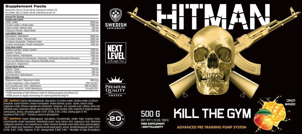 HITMAN - Kill the Gym 500 грама - Feel You