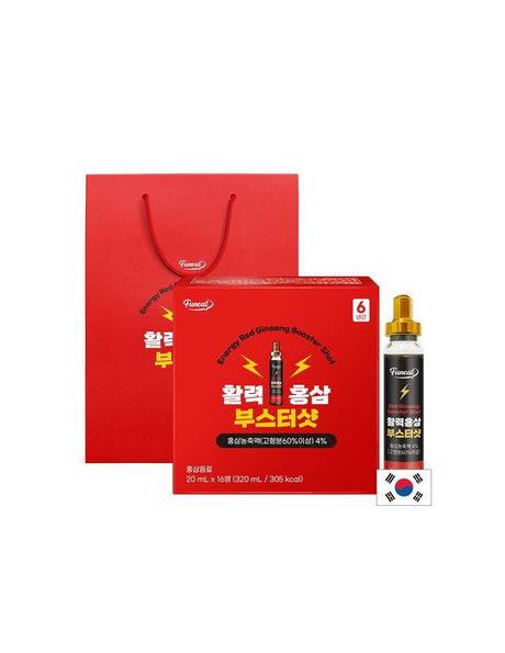 Червен женшен 70 mg + растителни екстракти – Енергия и тонус, 16 флакона x 20 ml - Feel You