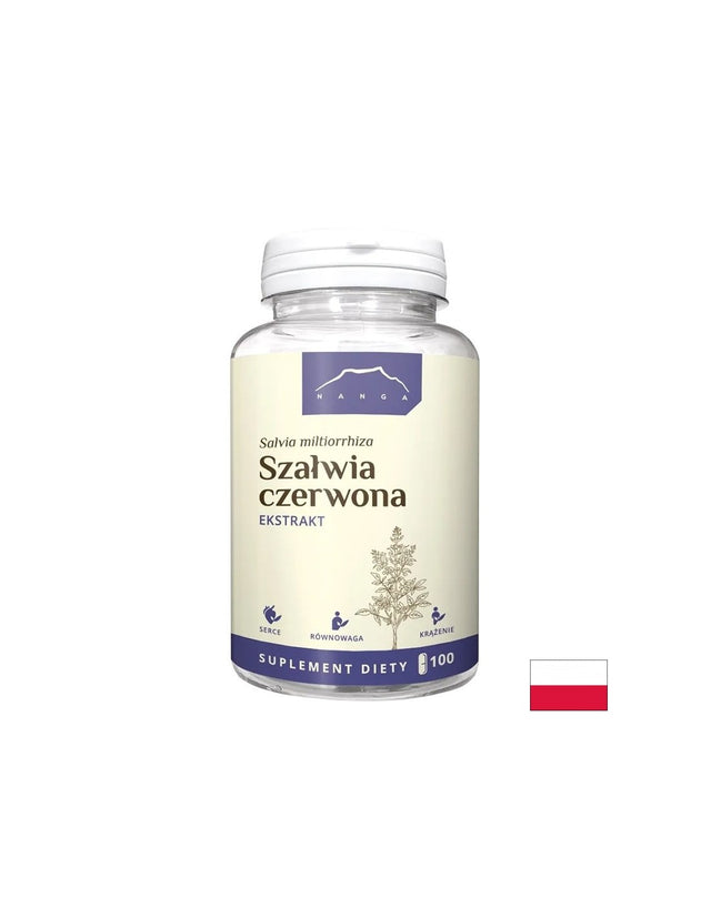 Сърдечно-съдова система - Салвия (червен градински чай), 700 mg х 100 капсули - Feel You