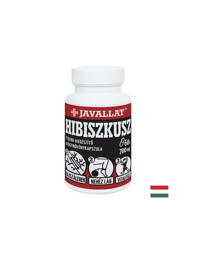 Добро кръвообращение и венозно здраве - Хибискус, 700 mg х 60 капсули - Feel You