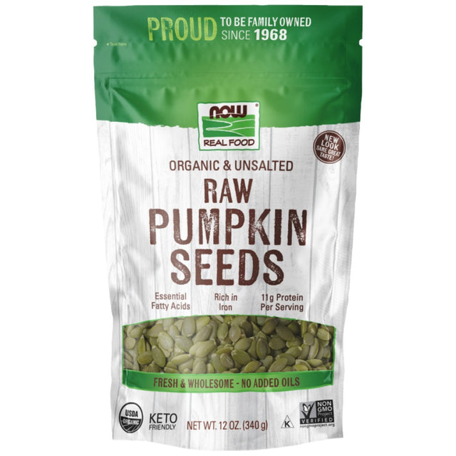 Pumpkin Seeds | Organic, Raw & Unsalted - 340 грама - Feel You