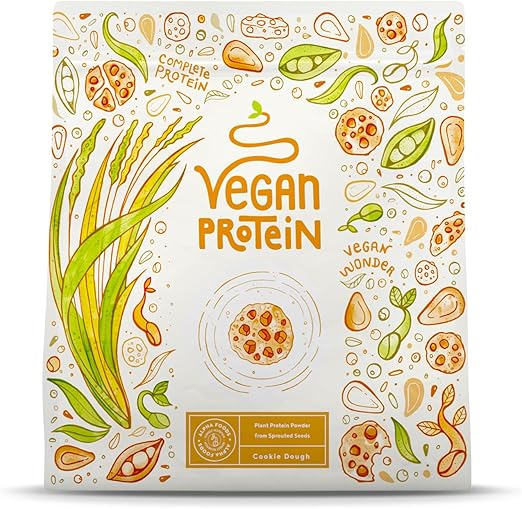 Vegan Protein – Cookie Dough Flavour (600 g) от Alpha Foods