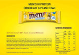 M&M's HiProtein Bar / Choco Peanut Butter - 12 x 51 грама