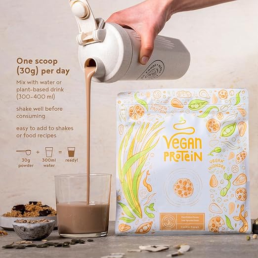 Vegan Protein – Cookie Dough Flavour (600 g) от Alpha Foods