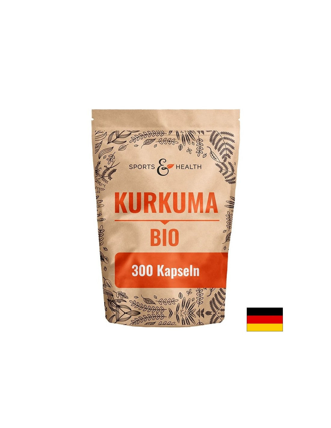 Куркума 720 mg + Черен пипер 40 mg – За храносмилане и имунитет, 300 капсули - Feel You