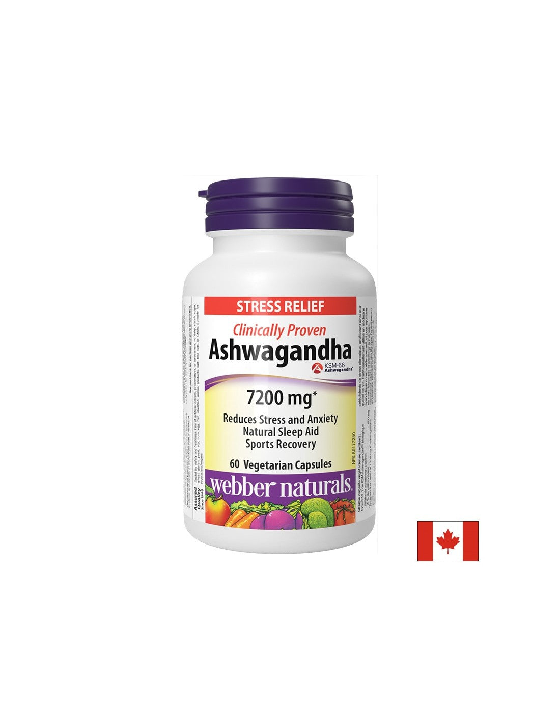 Релакс на нервната система - Ашваганда 7200 mg, 60 V капсули - Feel You