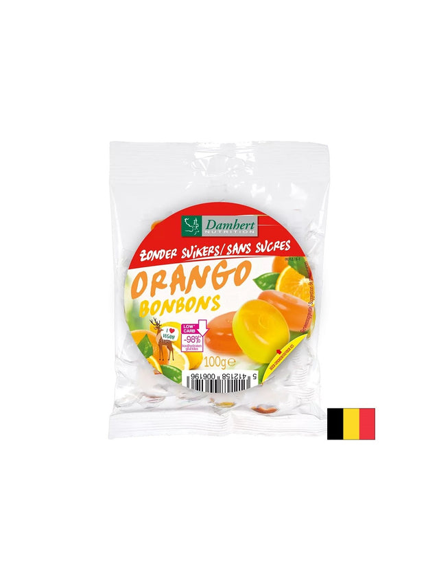 Плодови бонбони за смучене (без захар), 75 g - Feel You