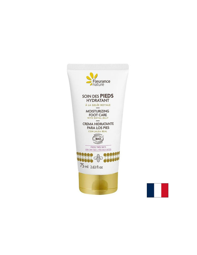 Овлажняващ крем за ходила с пчелно млечице, БИО, 75 ml - Feel You