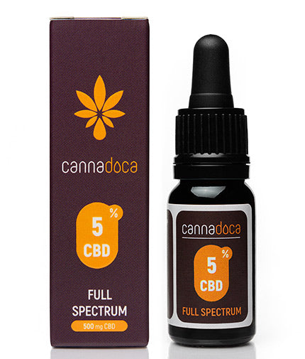CBD Oil Full Spectrum 5% / 500 mg / 10 ml
