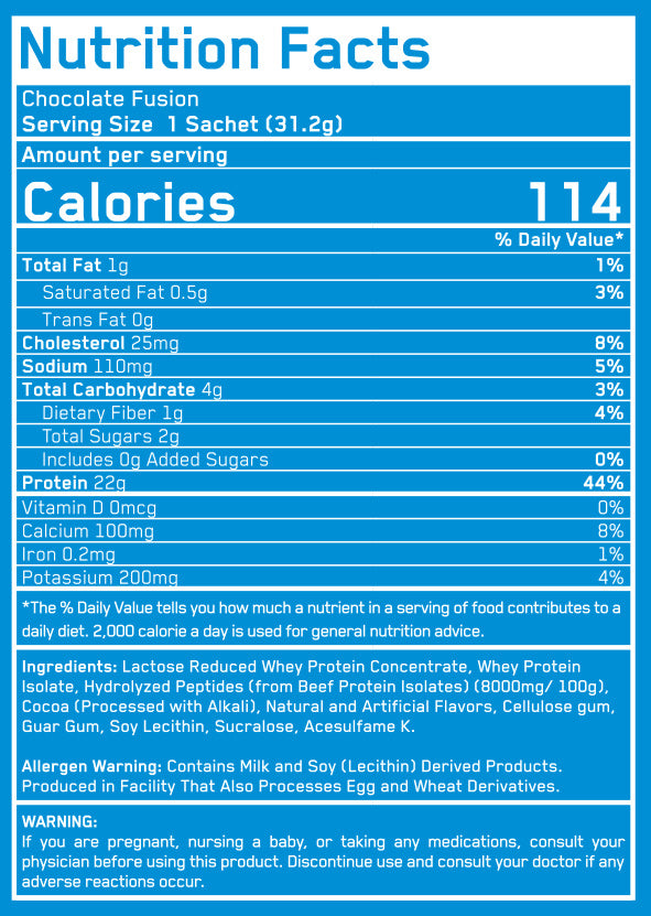 Whey Protein Build 2.0 / Sachet - 0.031 KG - Feel You