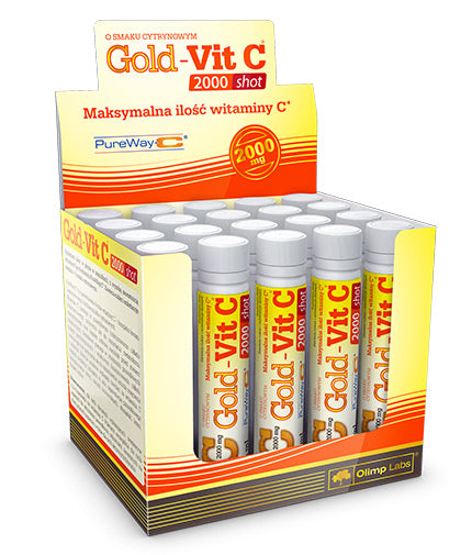 Gold-Vit C 2000 Shots Box / 20 x 25 ml - Feel You
