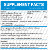 HMB 1000 mg / 100 Tabs