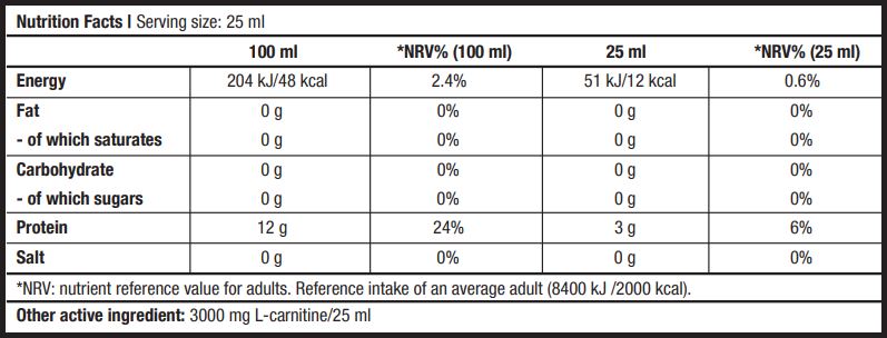 L-carnitine 3000 / 1 Amp. - Feel You