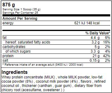 Bounty HiProtein Whey - 875 грама