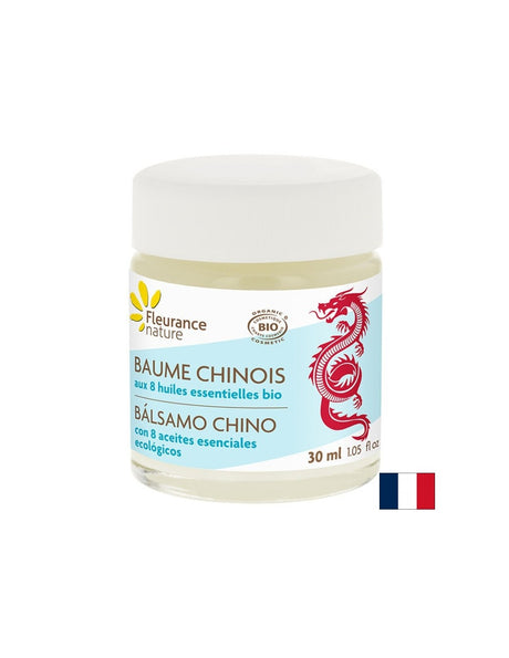 Китайски балсам за тяло с 8 етерични масла, Био Fleurance Nature - Feel You