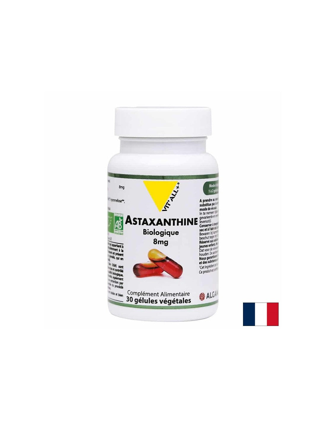 Добро зрение и клетъчно здраве - Астаксантин, 8 mg x 30 капсули - Feel You