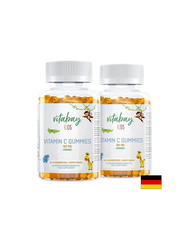 Имунитет - Витамин С за деца, 80 mg 120 (60+60) желирани таблетки, с вкус на портокал - Feel You
