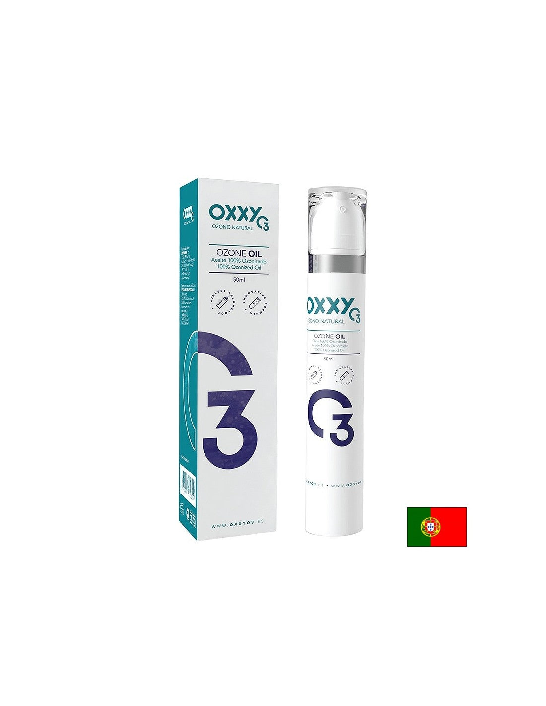 Озонирано маслиново масло за здрава и балансирана кожа, 800 PI, 50 ml - Feel You