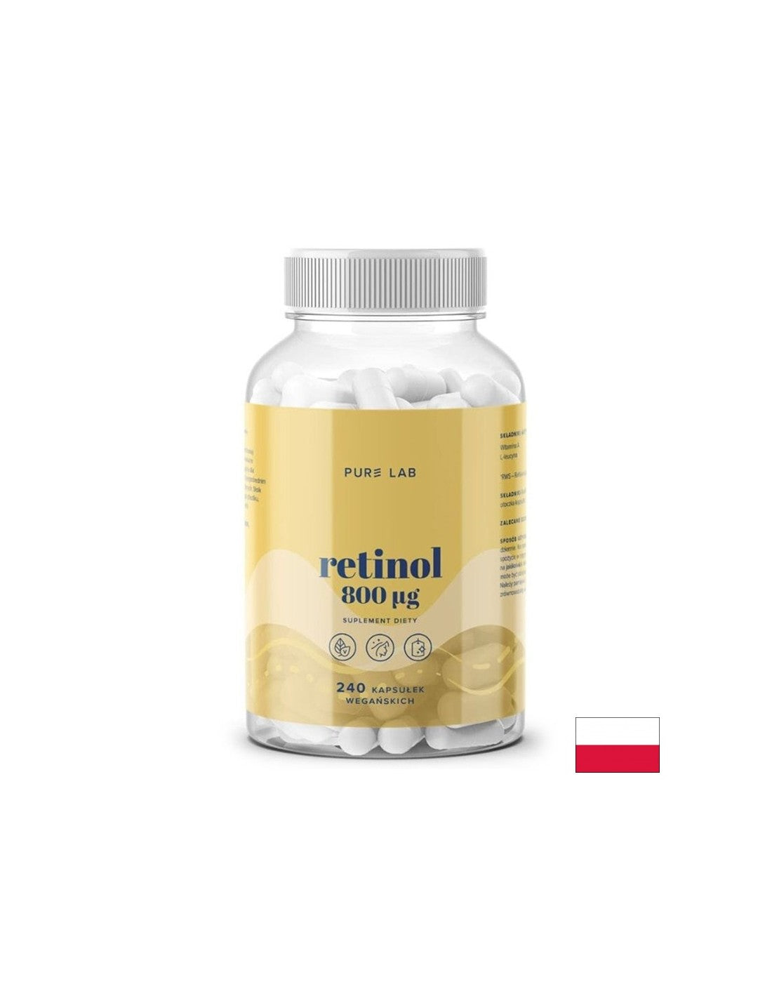 Витамин А – Зрение, кожа и имунитет, 800 µg х 240 капсули - Feel You