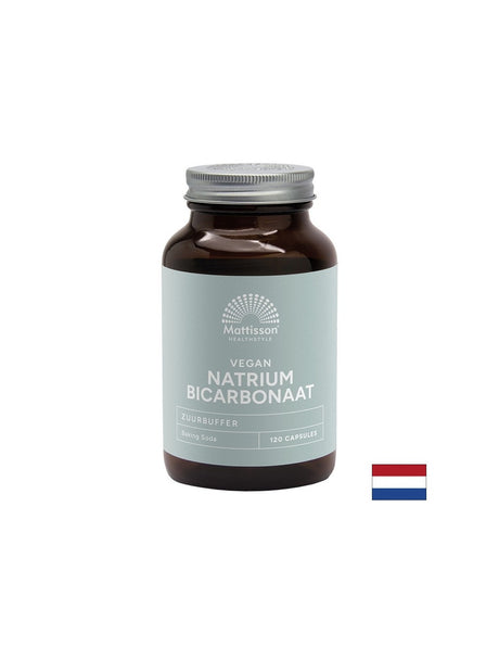 Натриев бикарбонат – Електролитен и алкално-киселинен баланс, 800 mg, 120 капсули - Feel You