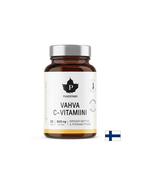 Имунитет - Витамин С, 800 mg х 60 капсули - Feel You