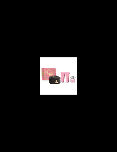 Versace Bright Crystal Eau De Toilette Spray 90ml Christmas Set 4 Pieces - Feel You