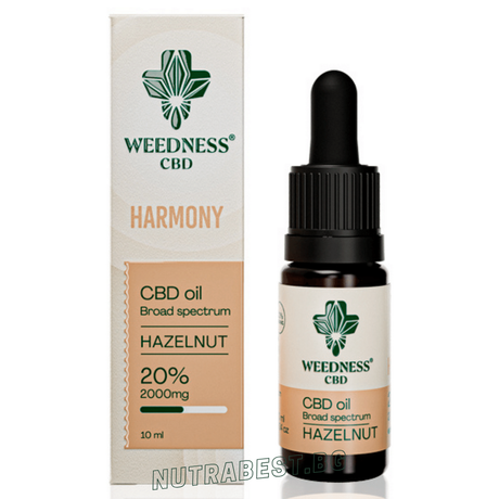 Harmony СБД масло 20% /2000 мг/ Лешник (10ml) Weedness СБД - Feel You