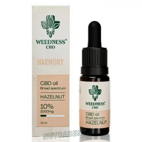 Harmony СБД масло 10% /1000 мг/ Лешник (10ml) Weedness СБД - Feel You