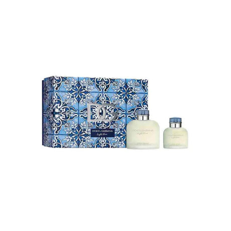 Dolce and Gabbana Light Blue Homme Eau De Toilette 125ml 40ml - Feel You