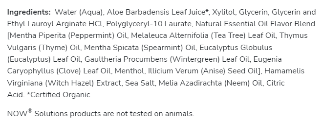 XyliWhite Neem & Tea Tree - вода за уста