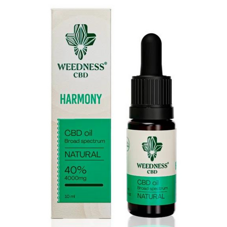 Хармония СБД масло 40% Широк спектър |Натурално (10ml) - Feel You