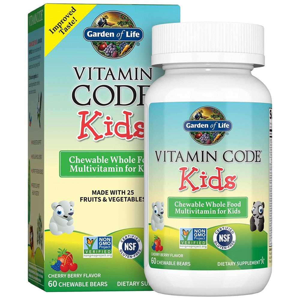 Vitamin Code / KIDS - 60 желирани бонбони - Feel You