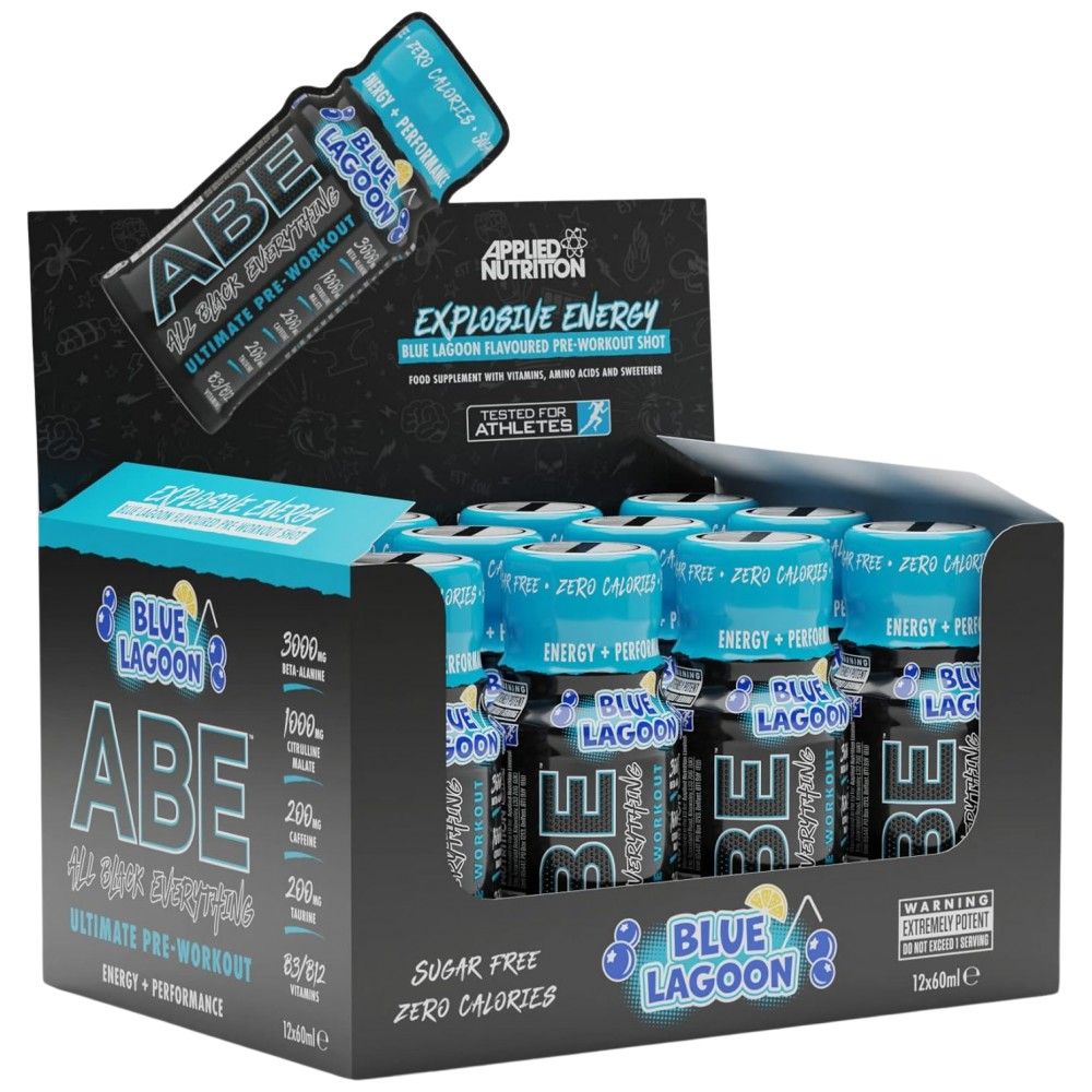 ABE Shot | All Black Everything Pre-Workout - 12 x 60 мл - Feel You