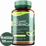 Organic Moringa - Био Моринга 600 mg 120 Веган Капсули - Nutra Best Bulgaria