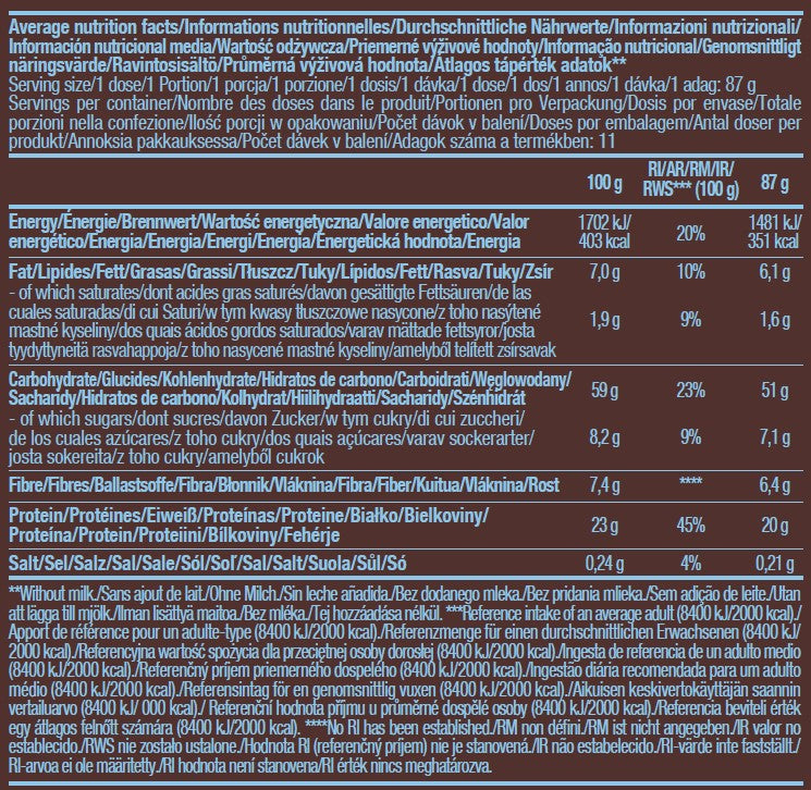 Protein Oatmeal - 1.00 kg - Feel You